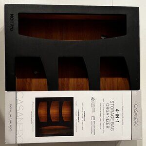 Storage Bag Organizer -Holds 4 sizes - Bags (new) ‎ (damaged - make an offer
